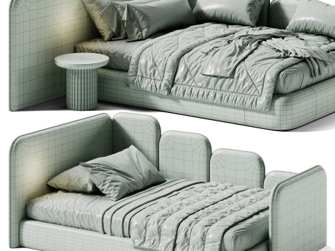 Fleet Design kids Sofa Bed Project 5 3D Model