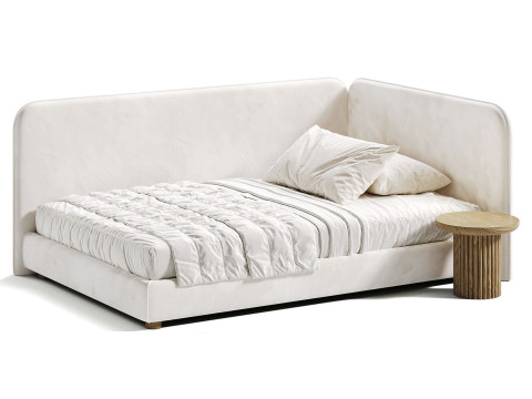 Kayla 120 Kids bed Model 3D