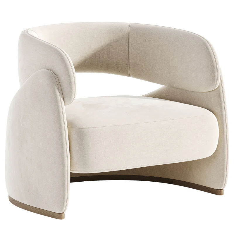 Poltrona Mare Modello 3D .c4d .max .obj .3ds .fbx .stl .blend