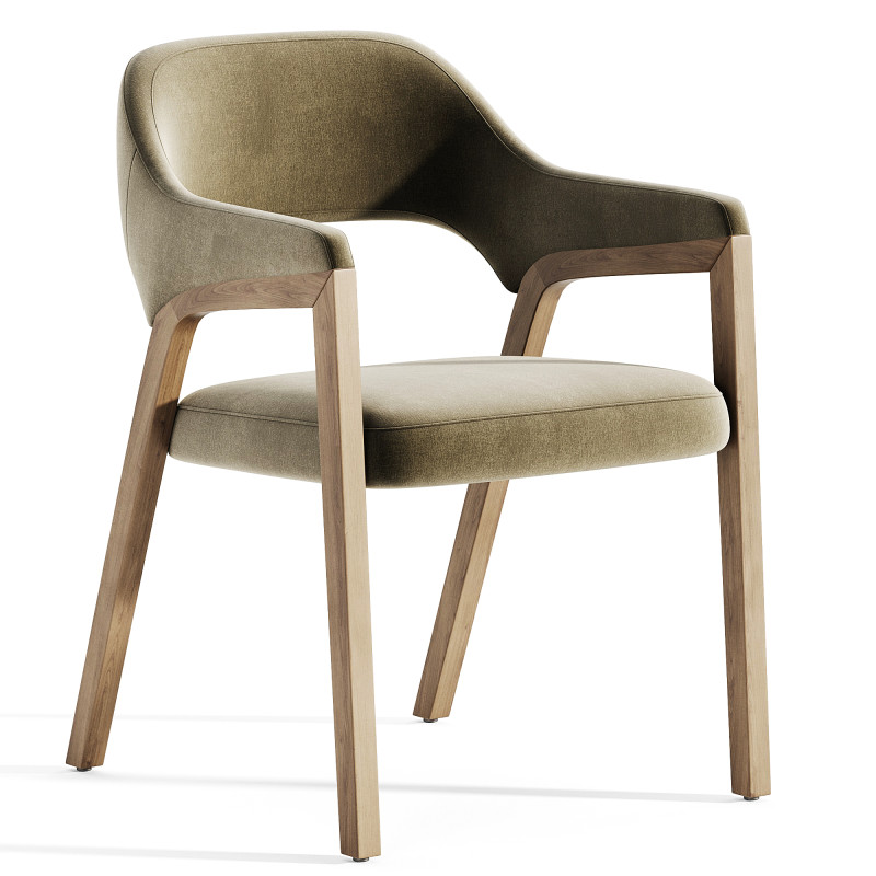 Chair OLIVE By PARLA 3D 모델 .c4d .max .obj .3ds .fbx .stl .blend