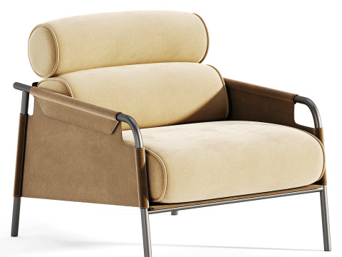 Roll Armchair Modelo 3D