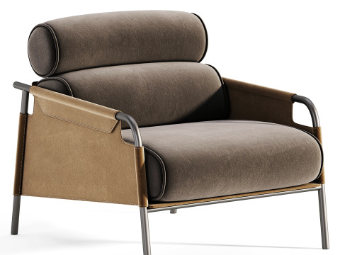 Roll Armchair Modelo 3D