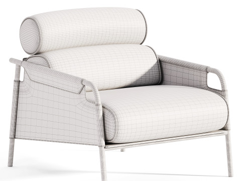 Roll Armchair Modelo 3D