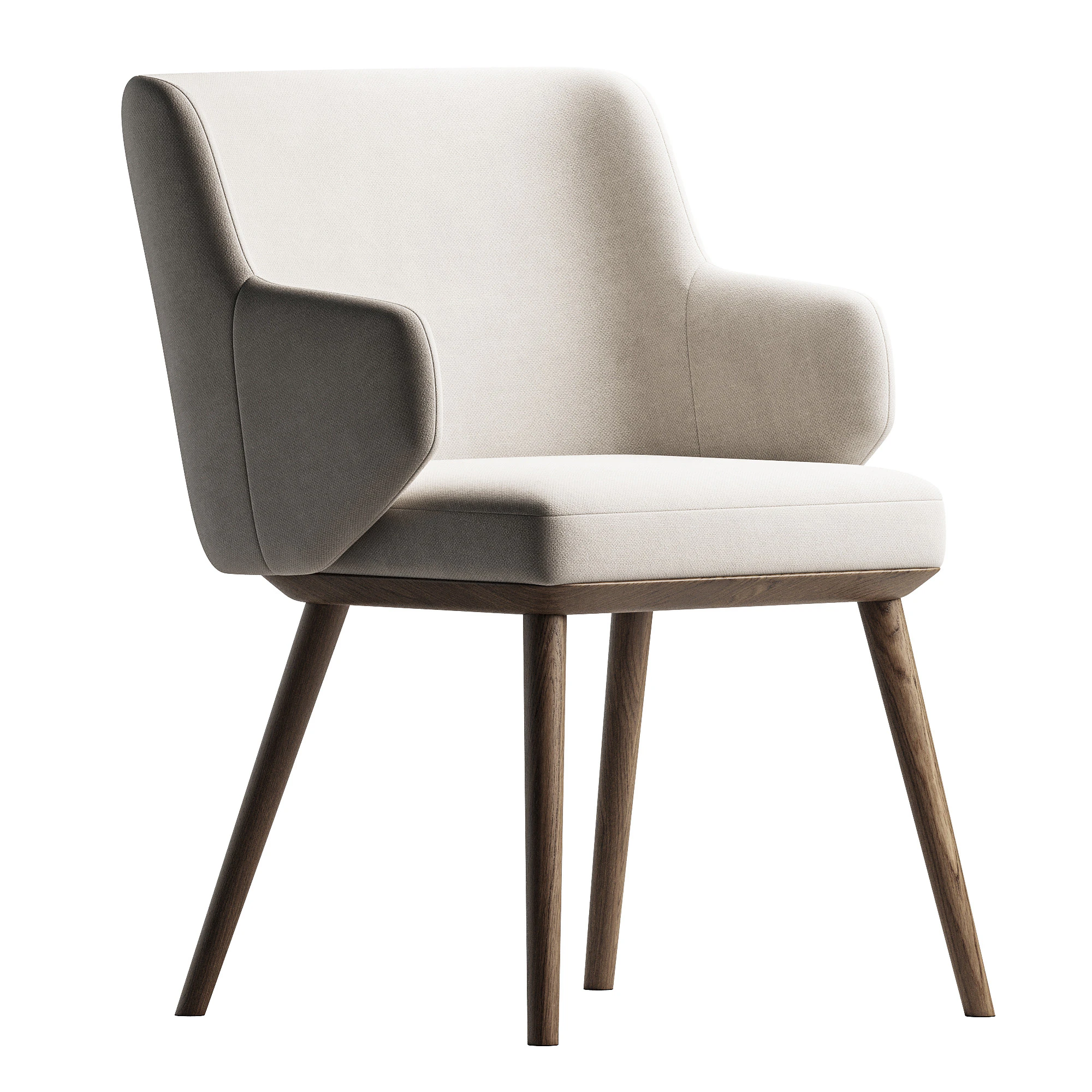 Chair FOYER 3D Model .c4d .max .obj .3ds .fbx .stl .blend 