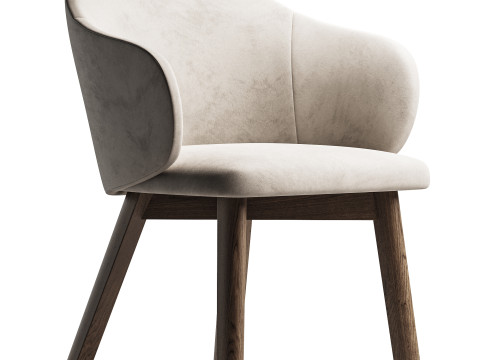 HOLLY FAB chair 3D मॉडल