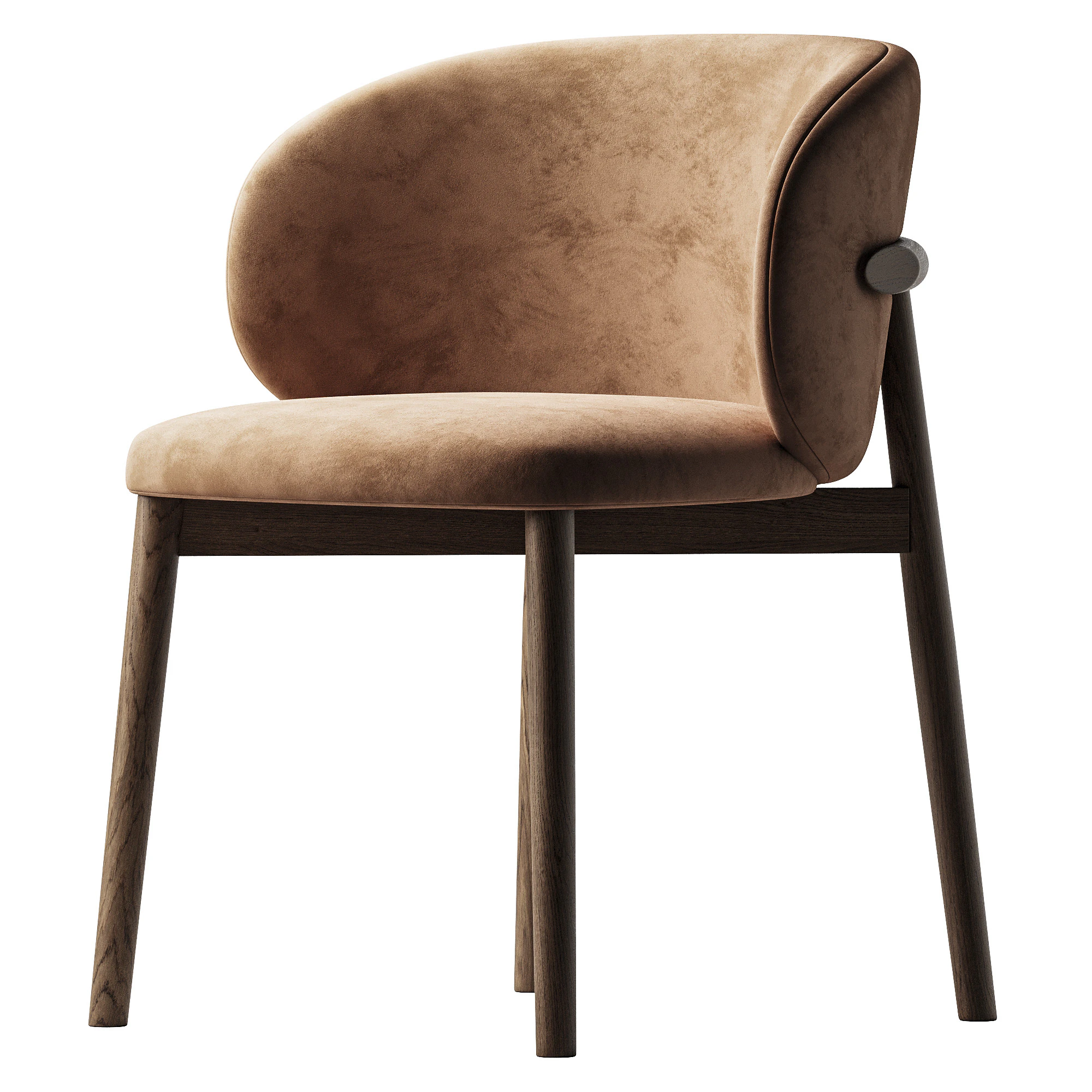 Chair OLEANDRO 3D Model .c4d .max .obj .3ds .fbx .stl .blend 