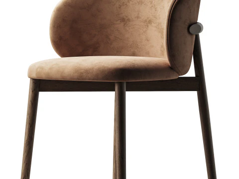 Krzesło OLEANDRO Model 3D