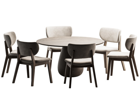 Dining set 4 3D Модель