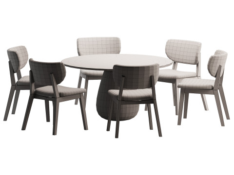 Dining set 4 3D Модель
