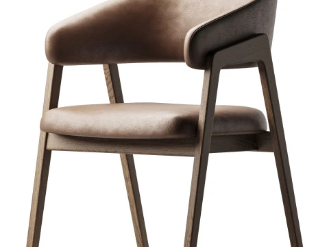 Josra Dining Chair 3D Model