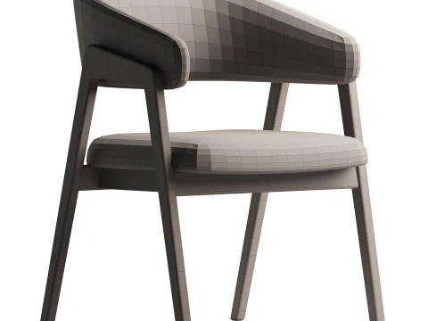 Josra Dining Chair 3D Model