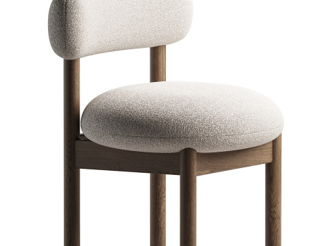 Munk Dining Chair 3D Model
