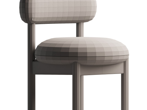 Munk Dining Chair 3D Model