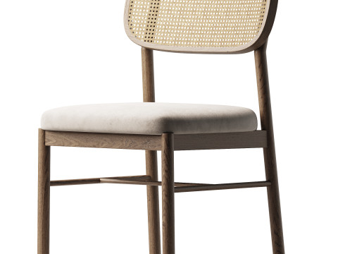 Netro Dining Chair 3D 모델