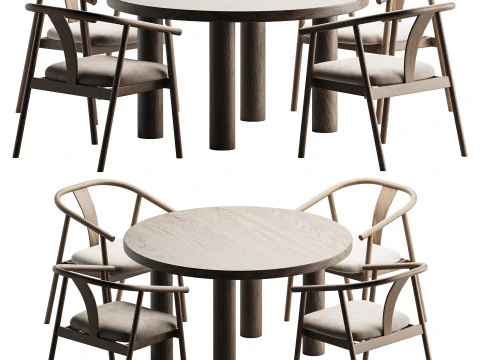 Set da pranzo 7 Modello 3D