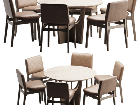 Dining SET 9 3D Модель
