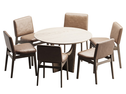 Dining SET 9 3D Model