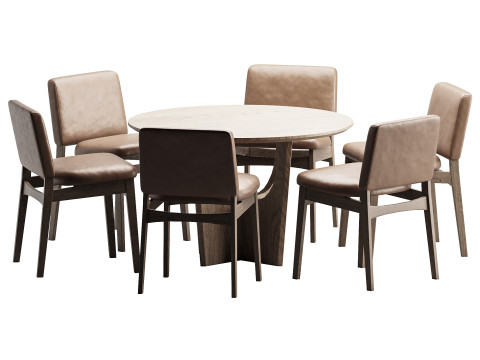 Dining SET 9 3D Model