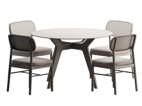 Dining Set 10 3D 모델