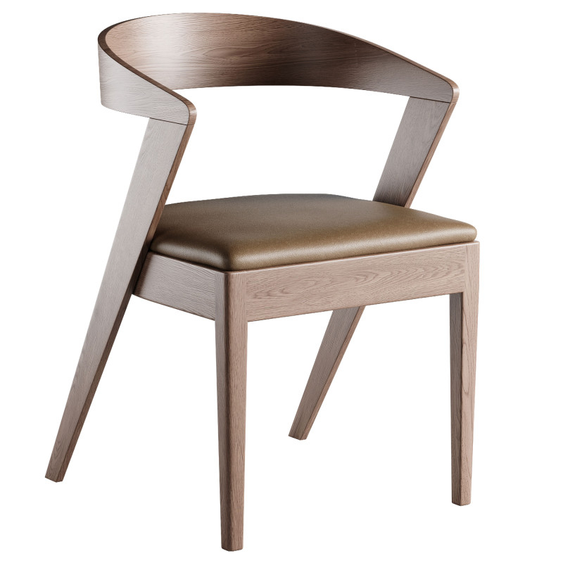 Kariba Chair By Woodbender 3D Model .c4d .max .obj .3ds .fbx .stl .blend