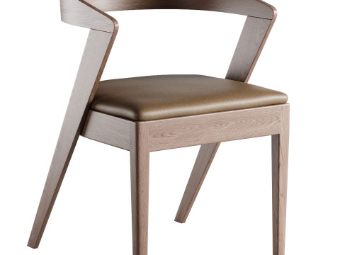 Kariba Chair By Woodbender 3D Model