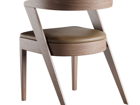 Kariba Chair By Woodbender 3D Model