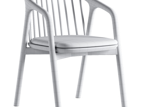 Matinee chair 3D Model