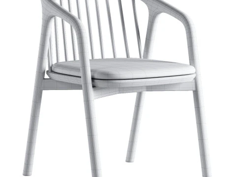 Matinee chair 3D Model