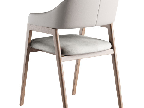 Chair upholstered 3D Модель