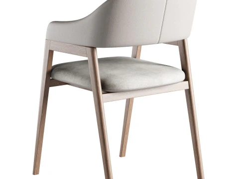 Chair upholstered 3D Model