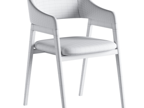 Chair upholstered 3D Модель