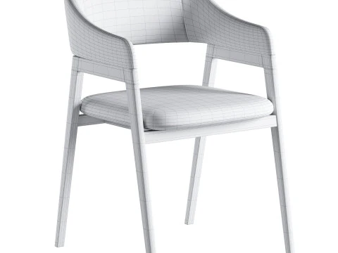 Chair upholstered 3D Model