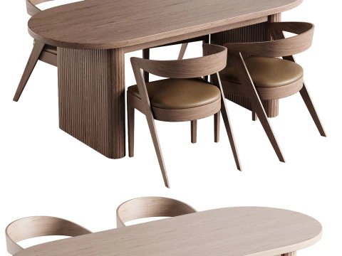 Set da pranzo 13 Modello 3D