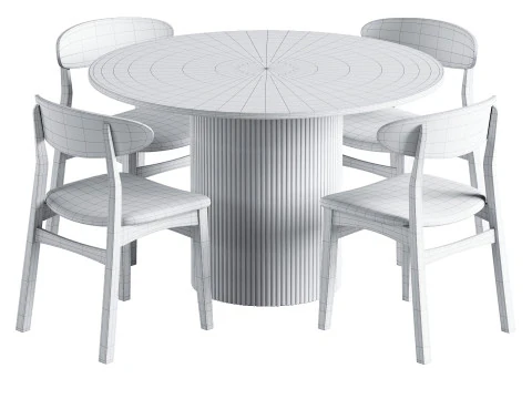 Dining set 14 3D Model
