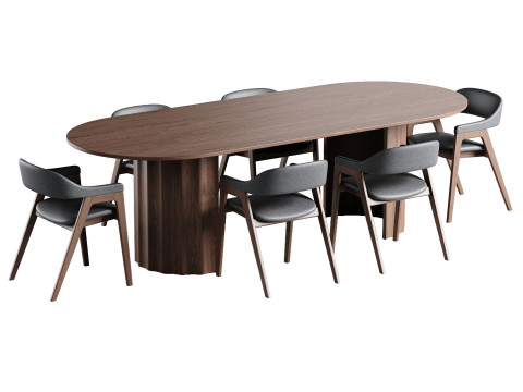 Dining set 15 3D 모델