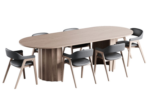 Dining set 15 3D 모델
