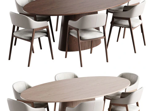 Set da pranzo 16 Modello 3D