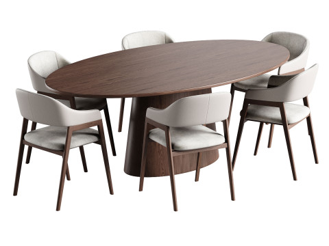 Dining set 16 3D Model