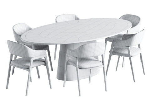 Dining set 16 3D Model