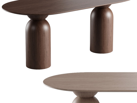 Vivante Dining Table 3D Model