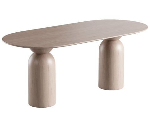Vivante Dining Table 3D Модель
