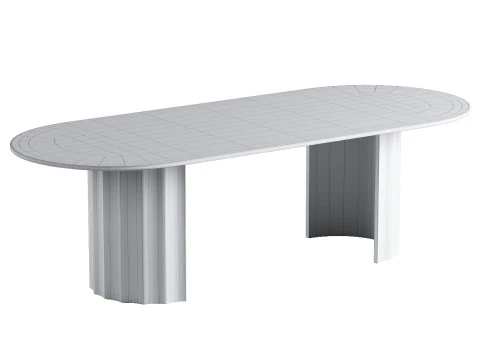 Tavolo da pranzo Mubu Modello 3D