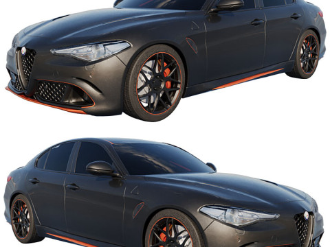 Alfa Romero QV 600 Model 3D