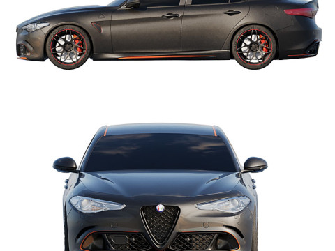 Alfa Romero QV 600 Model 3D