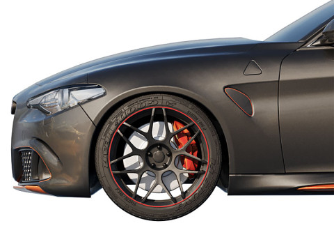 Alfa Romero QV 600 Model 3D