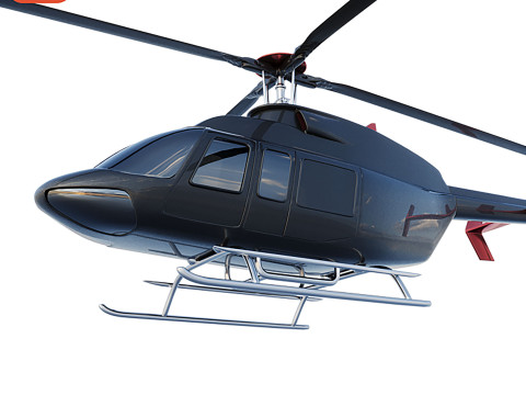 Bell 407 3D Model