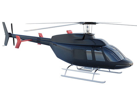 Bell 407 3D Model