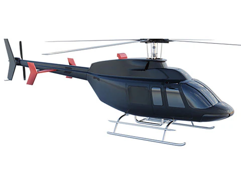 Bell 407 3D Model