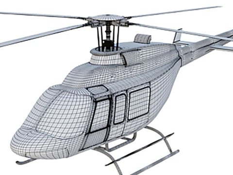 Bell 407 3D Model