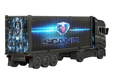 Scania R1000 3D मॉडल